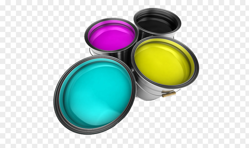 A Variety Of Colors Paint Bucket Stock Photography Royalty-free PNG