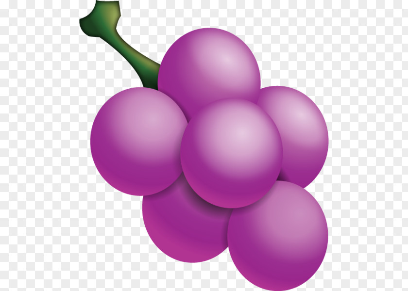 Grape Common Vine Emoji Must Sticker PNG
