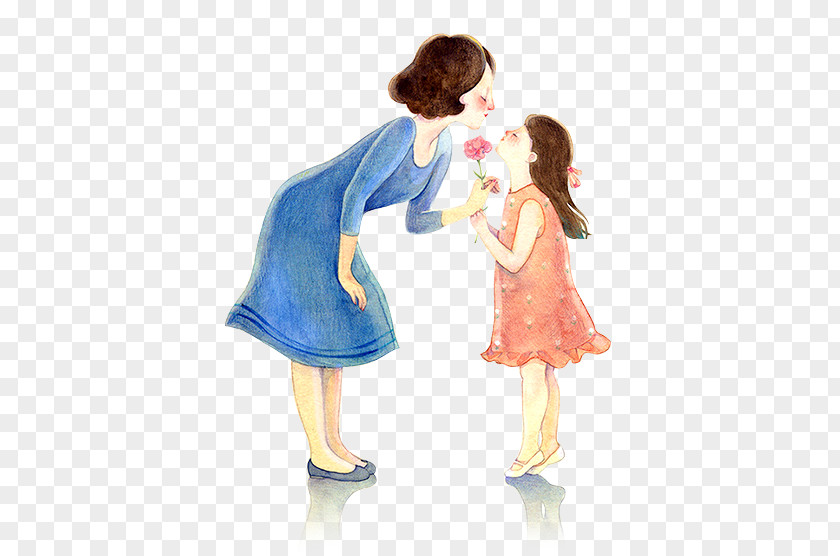Mother's Day Gift Father Daughter PNG