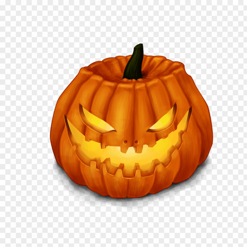 Pumpkin Lantern Halloween Jack-o-lantern Icon PNG