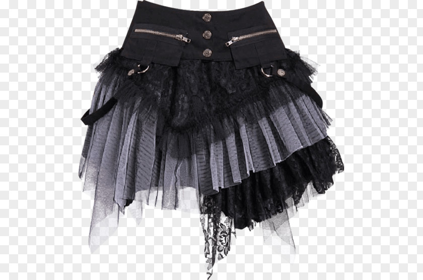 Short Skirt T-shirt Gothic Fashion Clothing Dress PNG