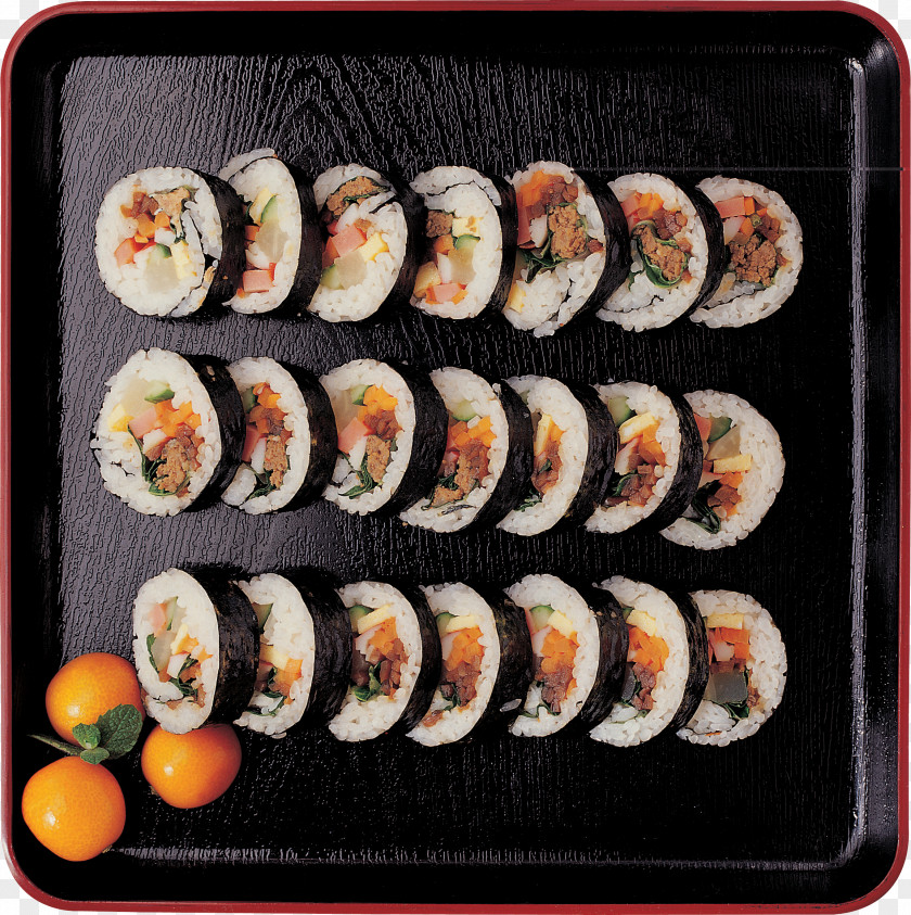 Sushi Image California Roll Gimbap Japanese Cuisine Sashimi PNG