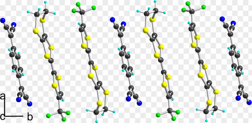 Tetrathiafulvalene Tetracyanoquinodimethane Molecule Substituent Electron PNG