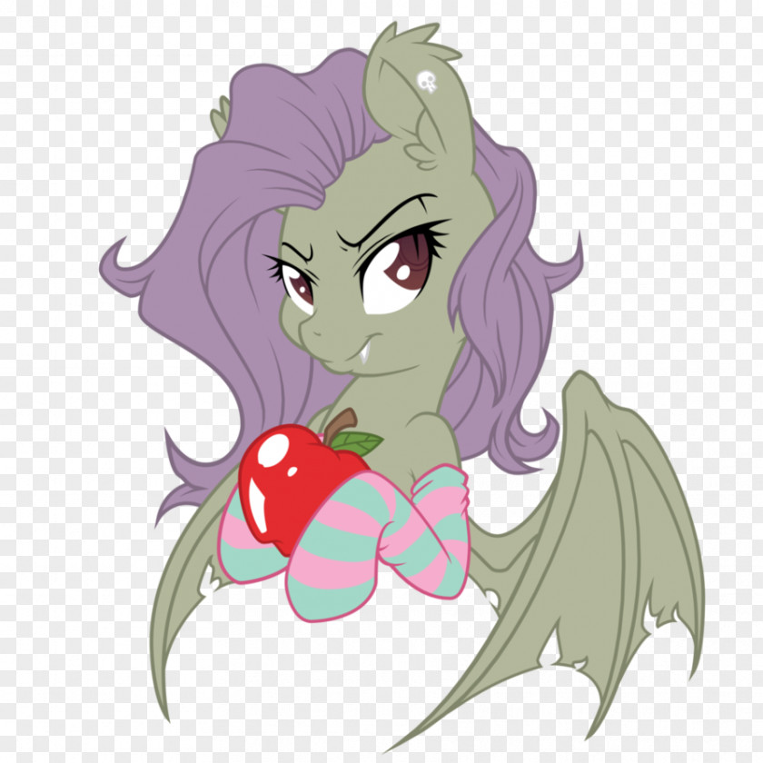 Bat Pony Illustration Fairy Cartoon PNG