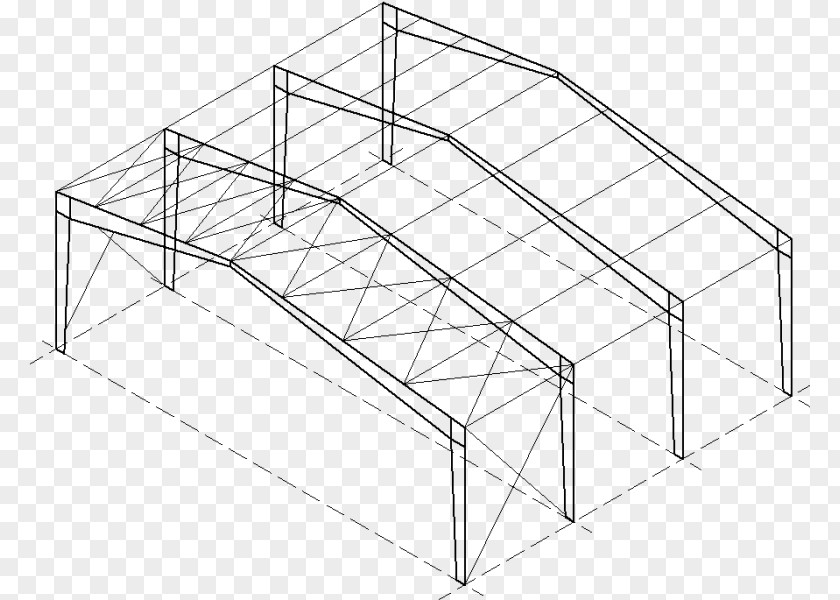 Building Cross Bracing Roof Structure Architectural Engineering PNG
