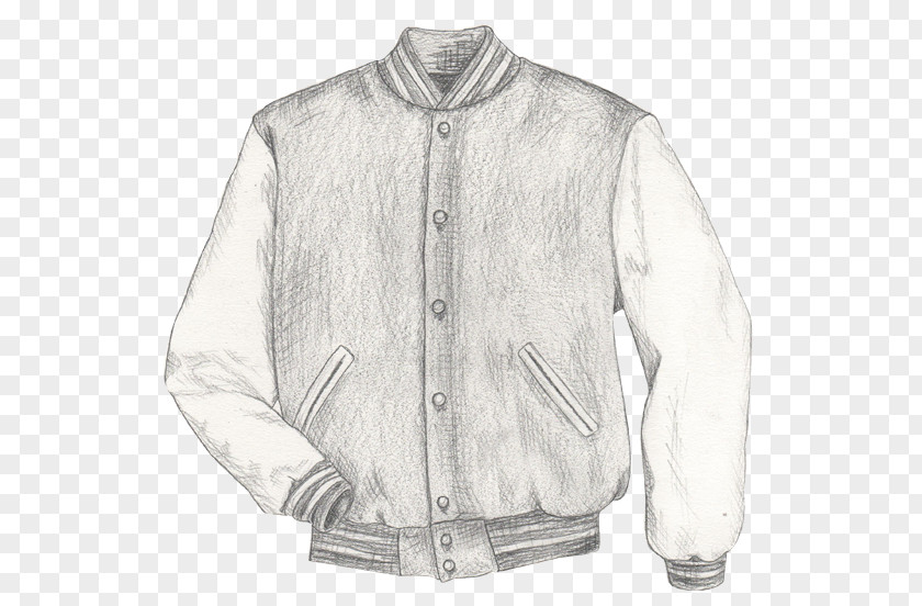 Jacket Blouse Letterman Drawing Varsity Team PNG