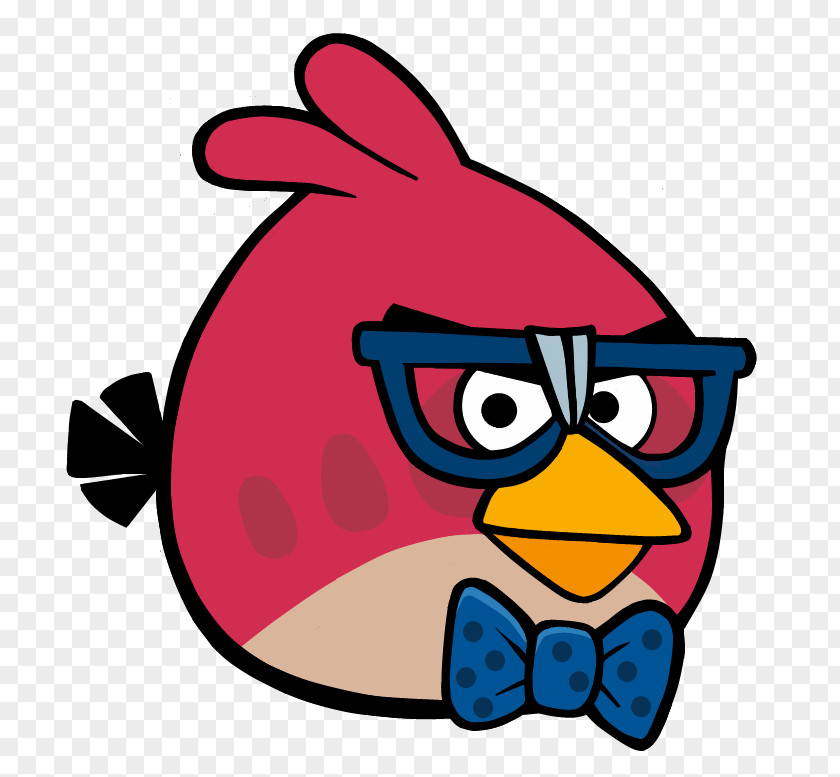 Sez Angry Birds POP! Go! Stella Nerd Image PNG
