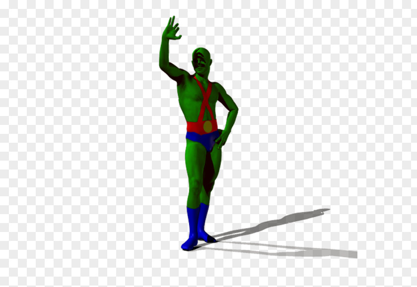 Superhero Figurine PNG