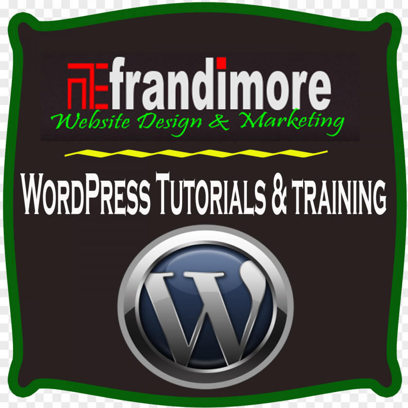 WordPress Wordpress: Ultimate Beginner's Guide To Creating Your Own Website Or Blog Banner Logo Brand Green PNG