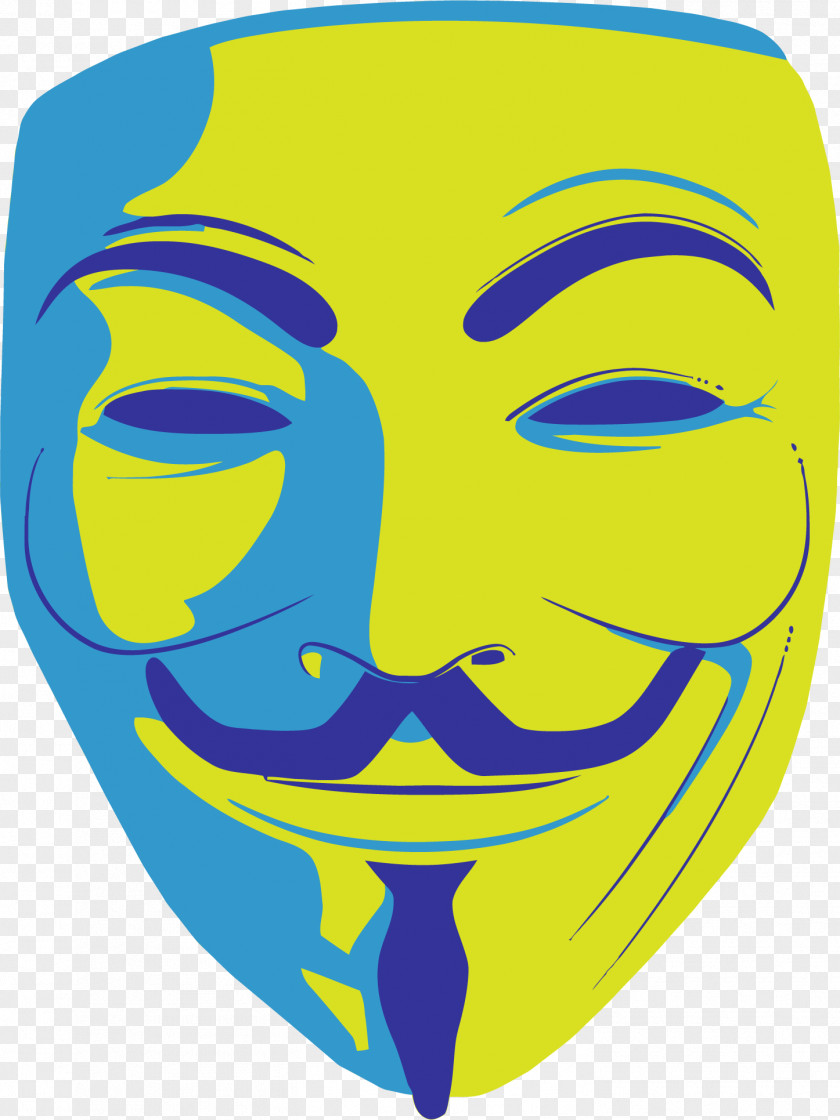 Anonymous Mask Guy Fawkes Clip Art PNG