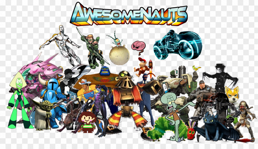 Awesomenauts Characters Silver Surfer Action & Toy Figures Figurine Character Fiction PNG