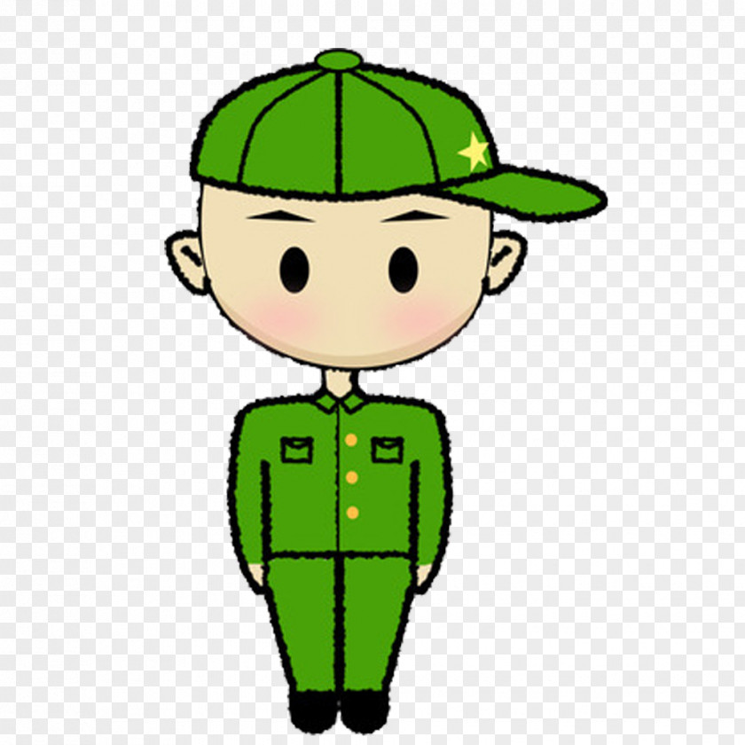 Cartoon Soldiers Soldier Salute PNG