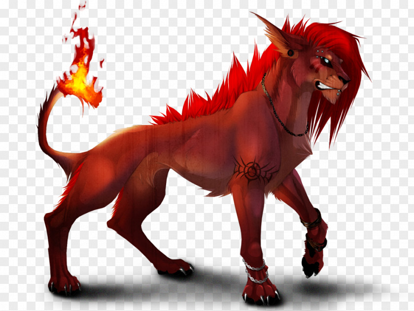 Lion Final Fantasy VII Remake Red XIII Tattoo PNG