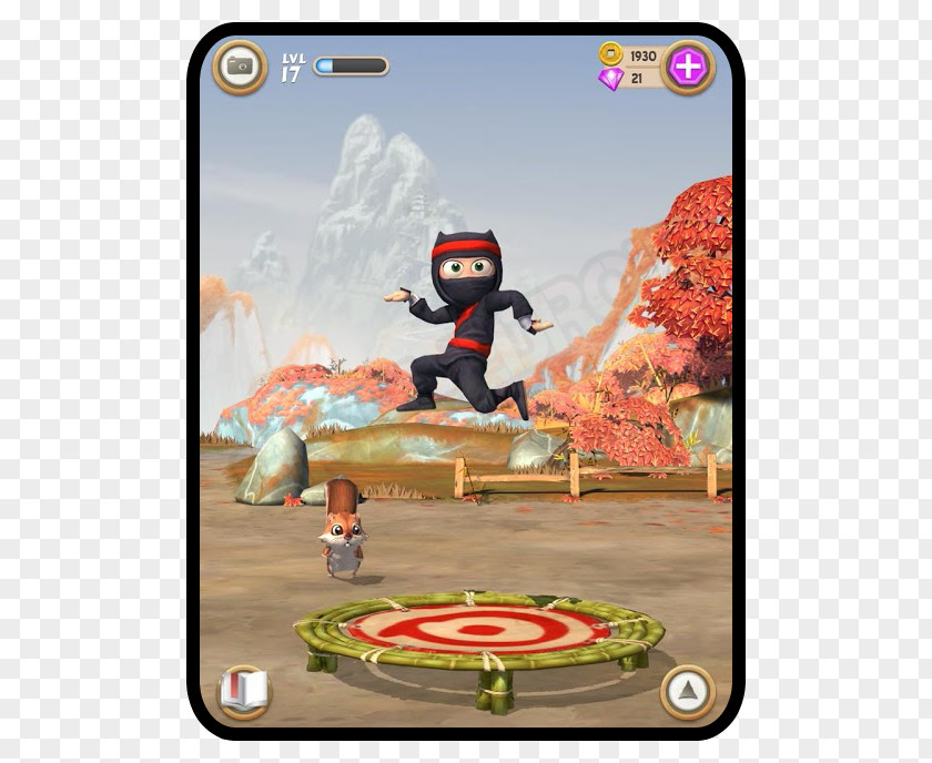 Ninja Clumsy NaturalMotion Android PNG
