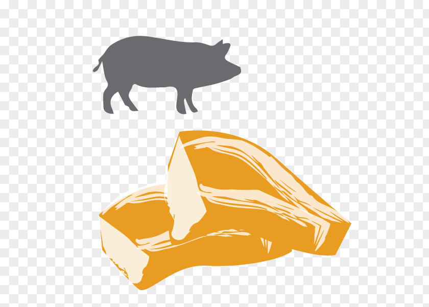 Pork Cutlet In Supermarket Duroc Pig Decal Livestock Farm PNG