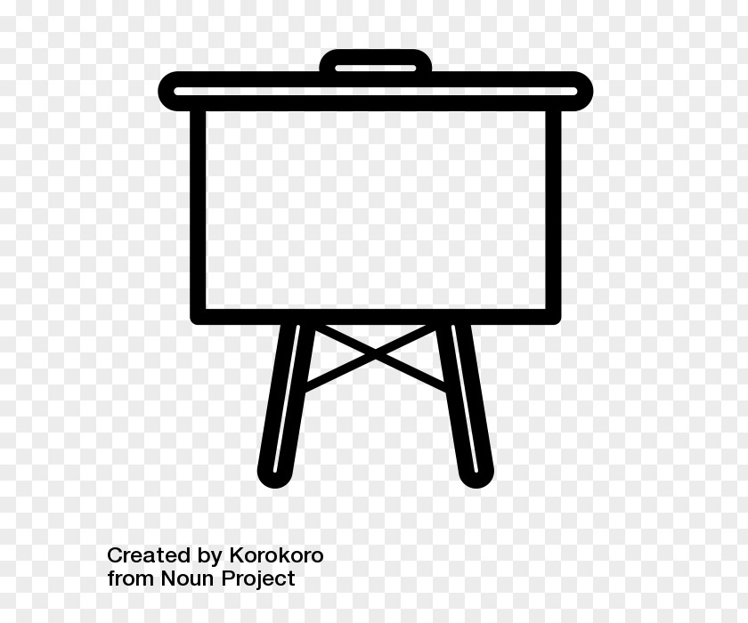 Rectangle Furniture Easel Background PNG