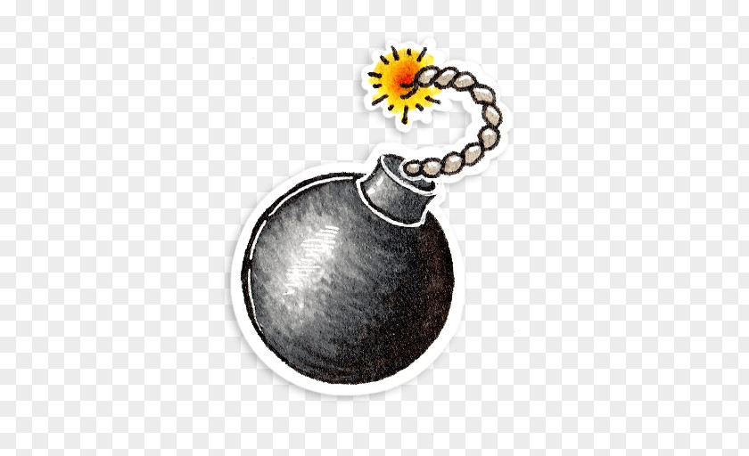 Bomb Sticker Weapon PNG