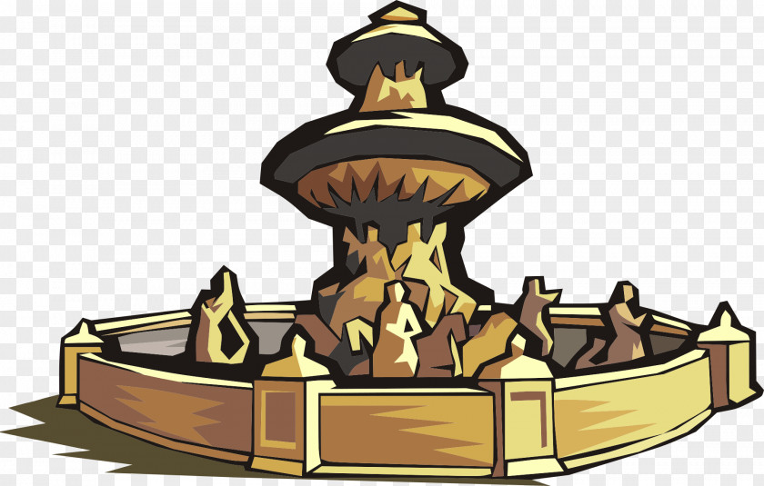 Fountain Clip Art PNG