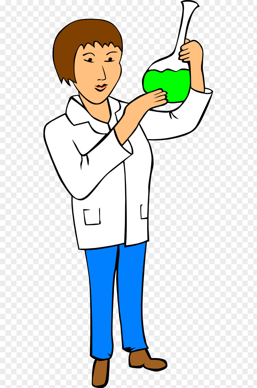 Scalawag Cliparts Chemist Scientist Woman PNG