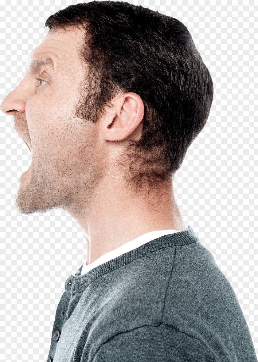 Screaming Man Stock Photography Royalty-free PNG
