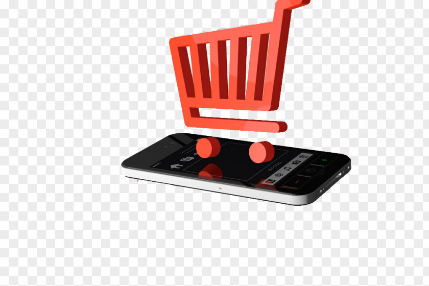 Shopping Cart Mobile Phone Network Online Retail E-commerce Taobao PNG