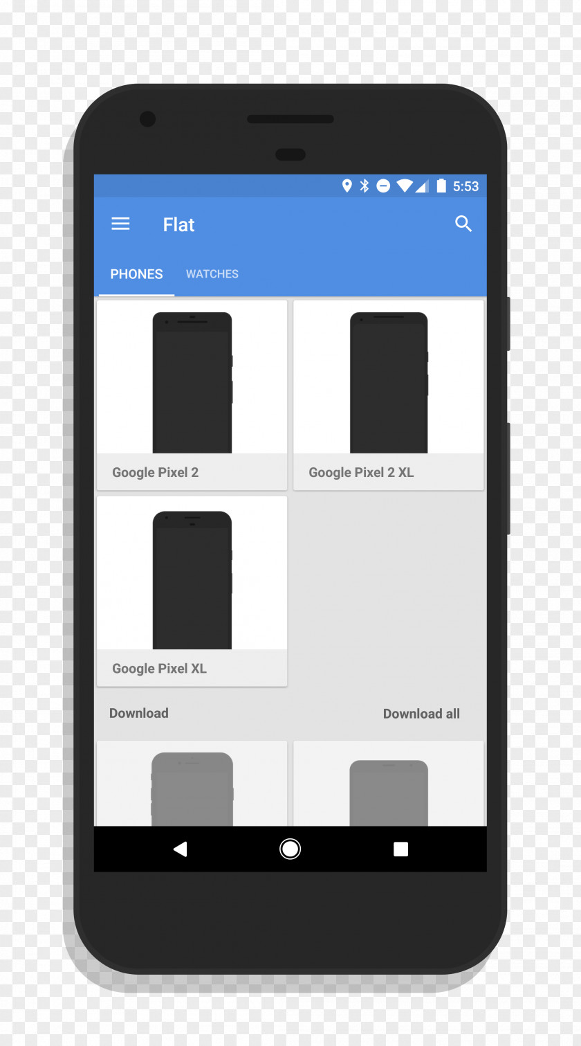 Smartphone Pixel 2 Feature Phone Picture Frames PNG