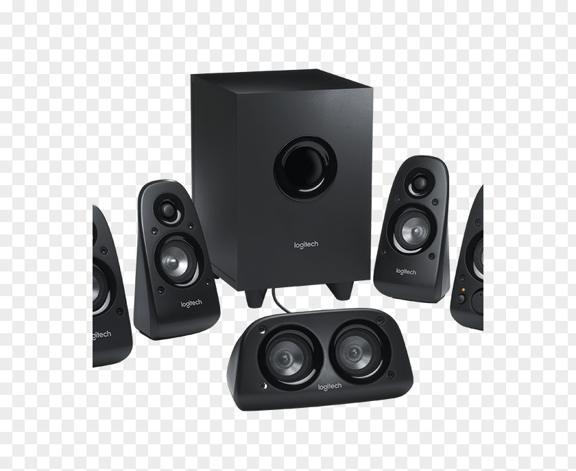 Sound System Logitech Z506 5.1 Surround Loudspeaker Computer Speakers PNG