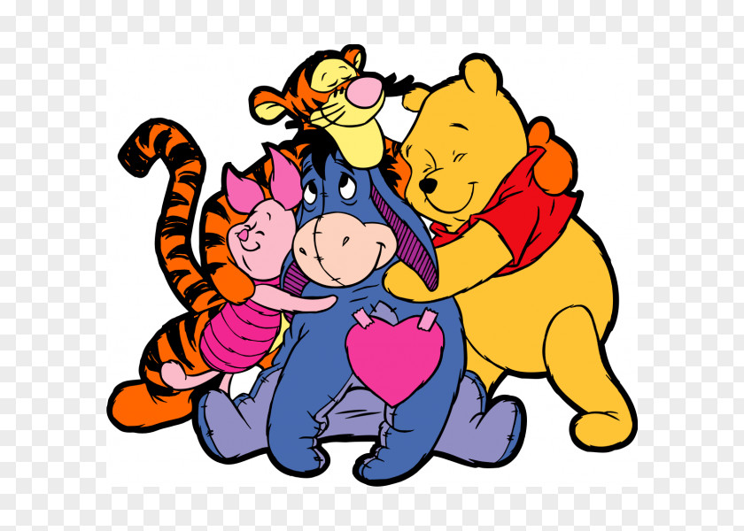 Winnie The Pooh Winnie-the-Pooh Piglet Eeyore Tigger Hundred Acre Wood PNG
