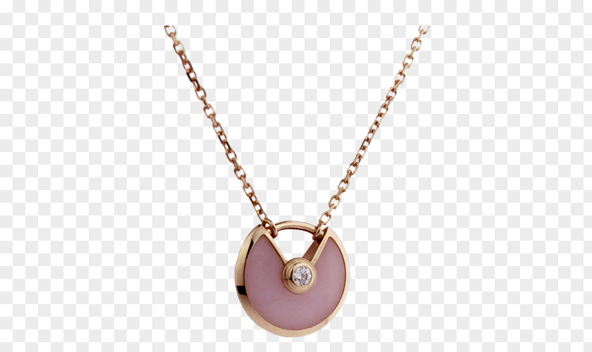 18K Rose Gold Earring Diamond Necklace Jewellery Pendant PNG