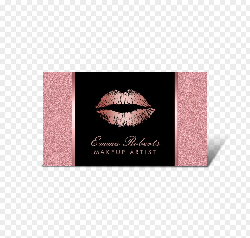 Design Make-up Artist Business Cards Cosmetics Card Beauty Parlour PNG