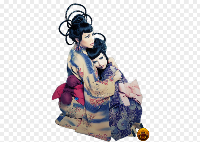 Geisha Kimono PNG
