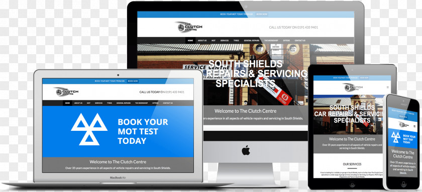 Letterhead Pad The Clutch Centre South Shields Web Design Page Business PNG