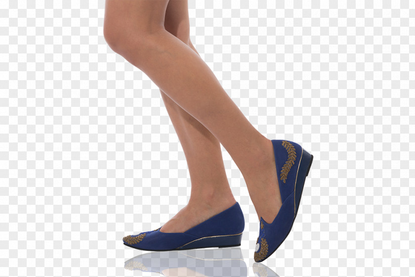 Mjm Designer Shoes High-heeled Shoe Wedge Blue Ballet Flat PNG
