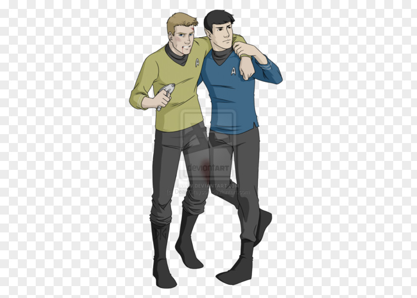 Spock James T. Kirk Jean-Luc Picard Kirk/Spock Fan Art PNG