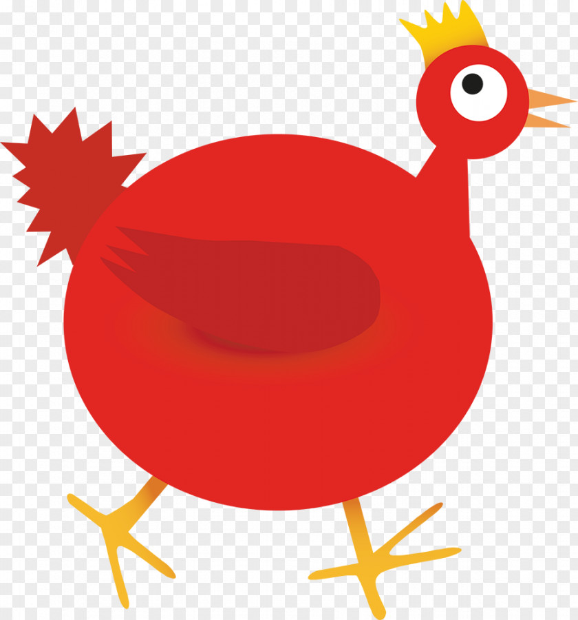 Chicken The Little Red Hen Stock Illustration Vector Graphics PNG