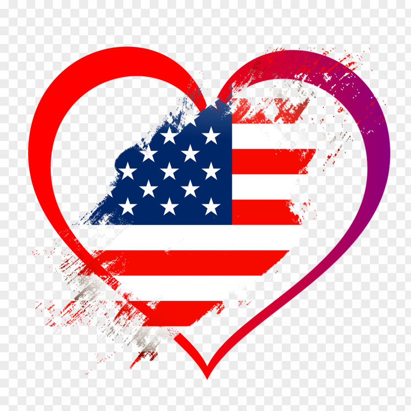 Heart Flag Oklahoma Of The United States U.S. State Love PNG