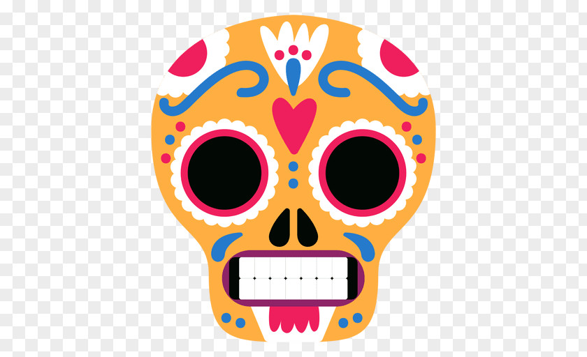 Mexico City Skull Clip Art PNG