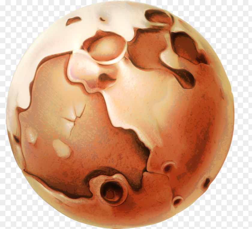Broken The Earth's Surface Planet Painting PNG