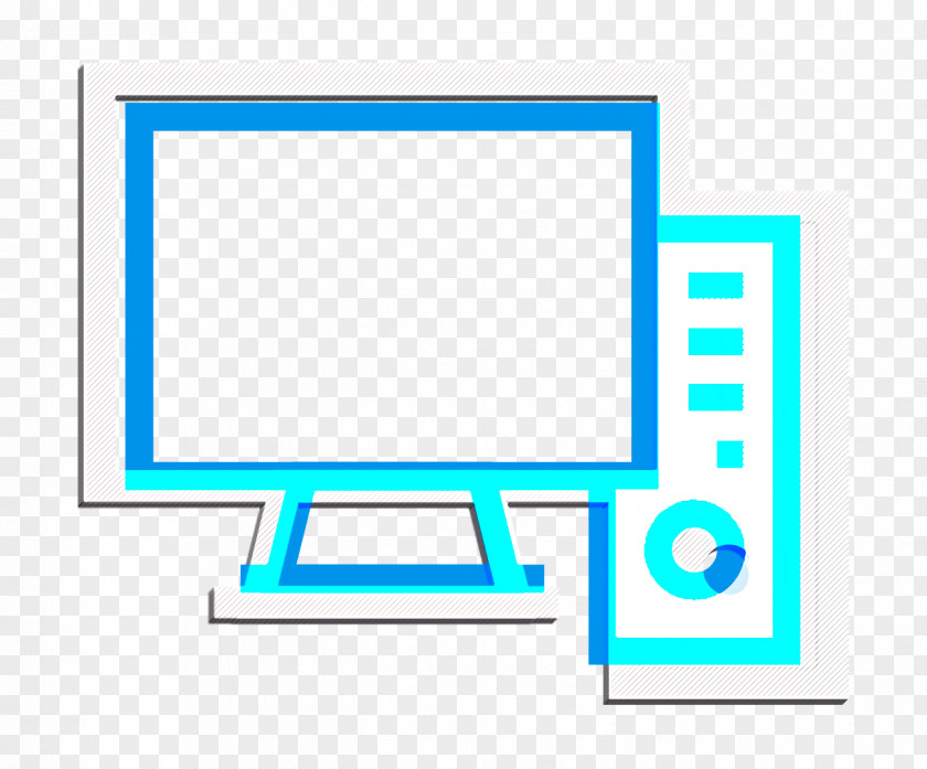 Computer Monitor Technology Icon Desktop Electronic PNG