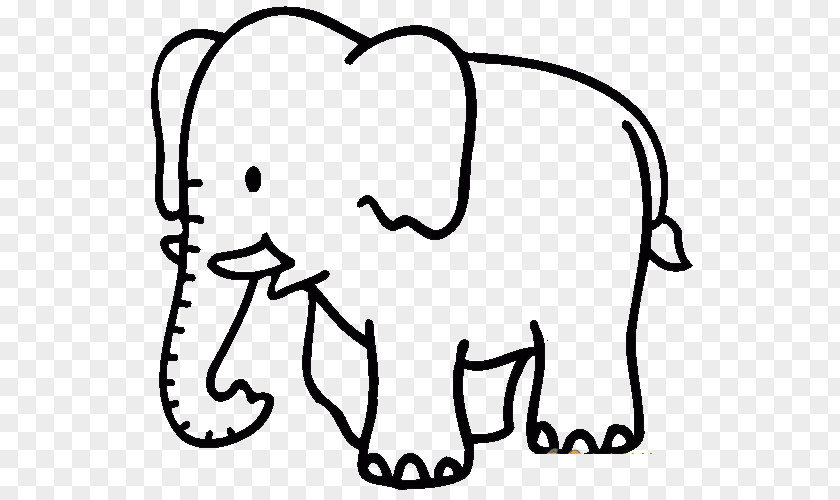 Elephant African Coloring Book Child Clip Art PNG