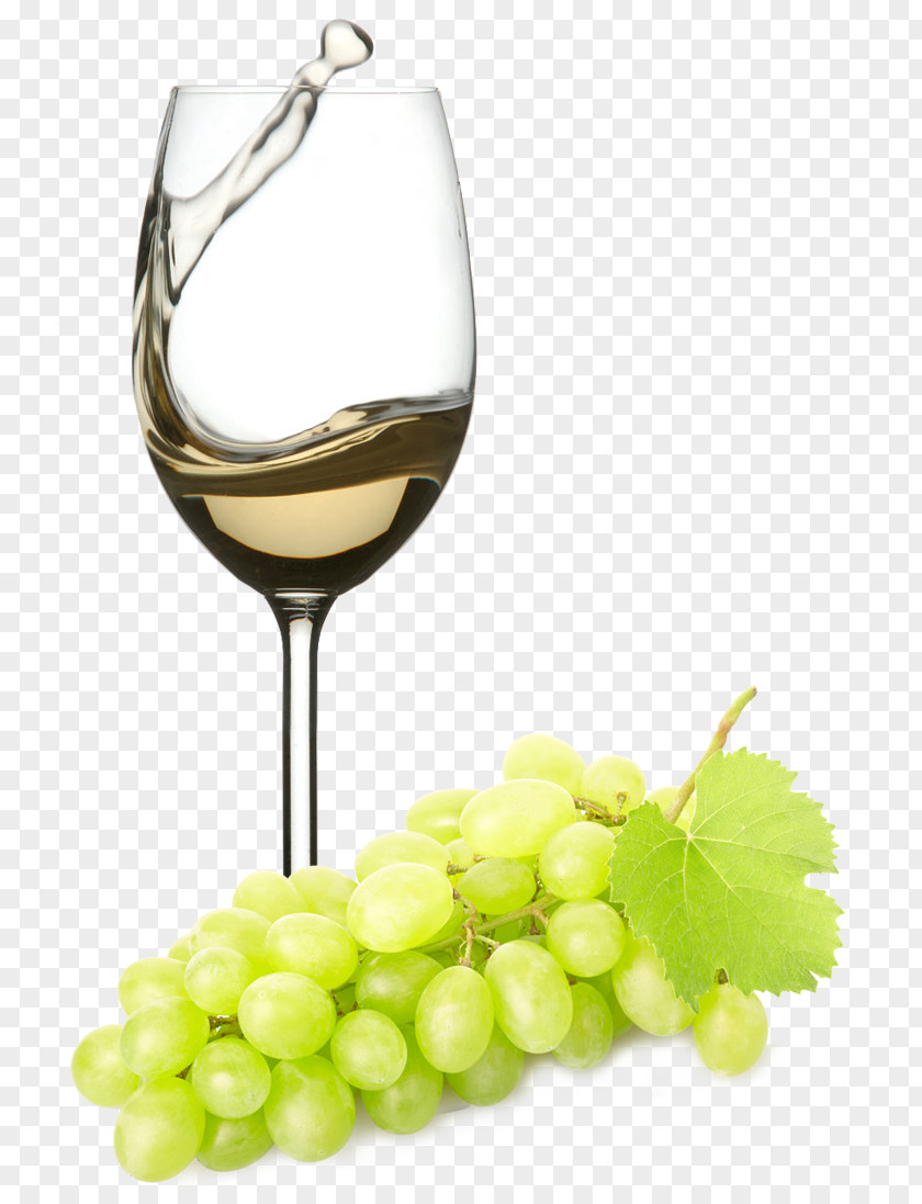 Grape White Wine Glass Apéritif PNG