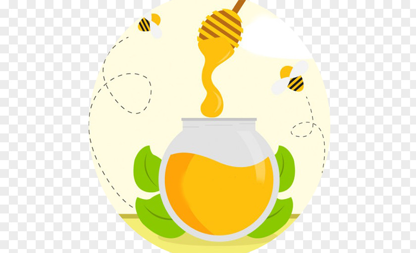 Honey Bee Food Sharbat PNG