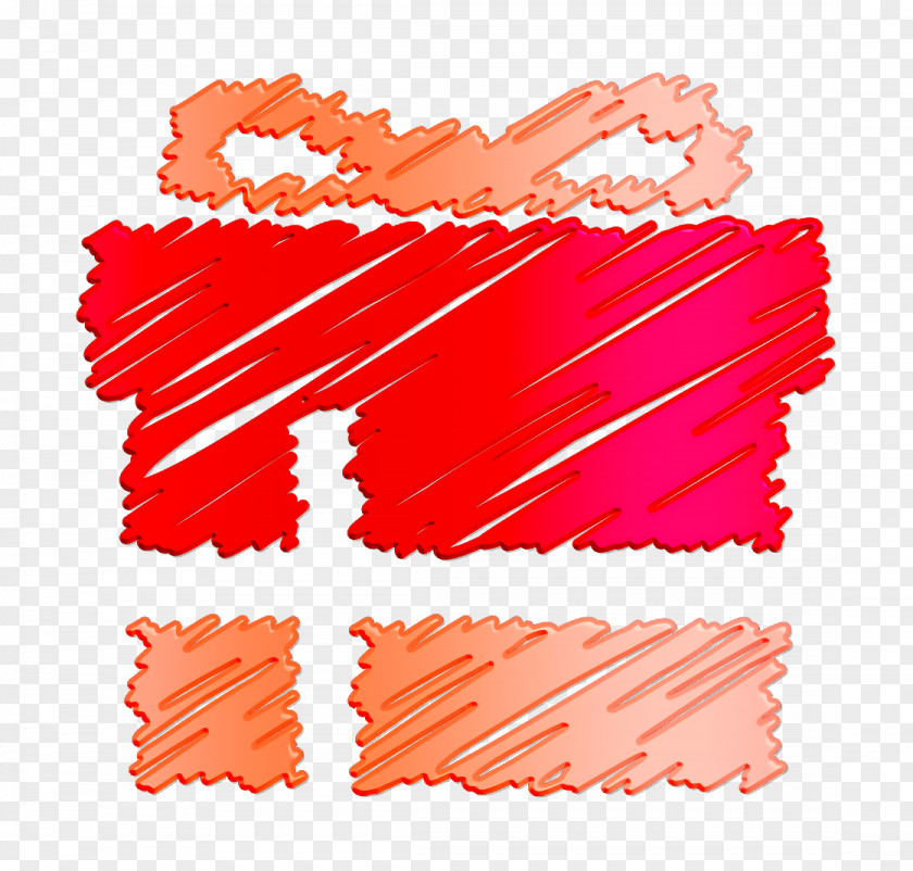 Red Surprise Icon Box Christmas Free PNG