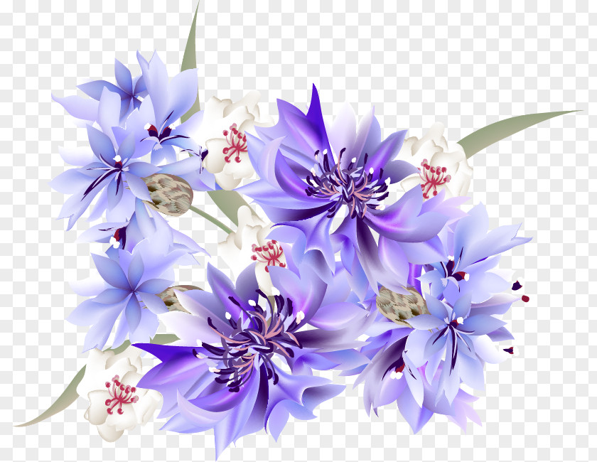 Romantic Fantasy Floral Background Flower Royalty-free Illustration PNG