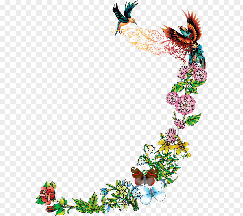 Bird Watercolor DeviantArt Floral Design Rice PNG