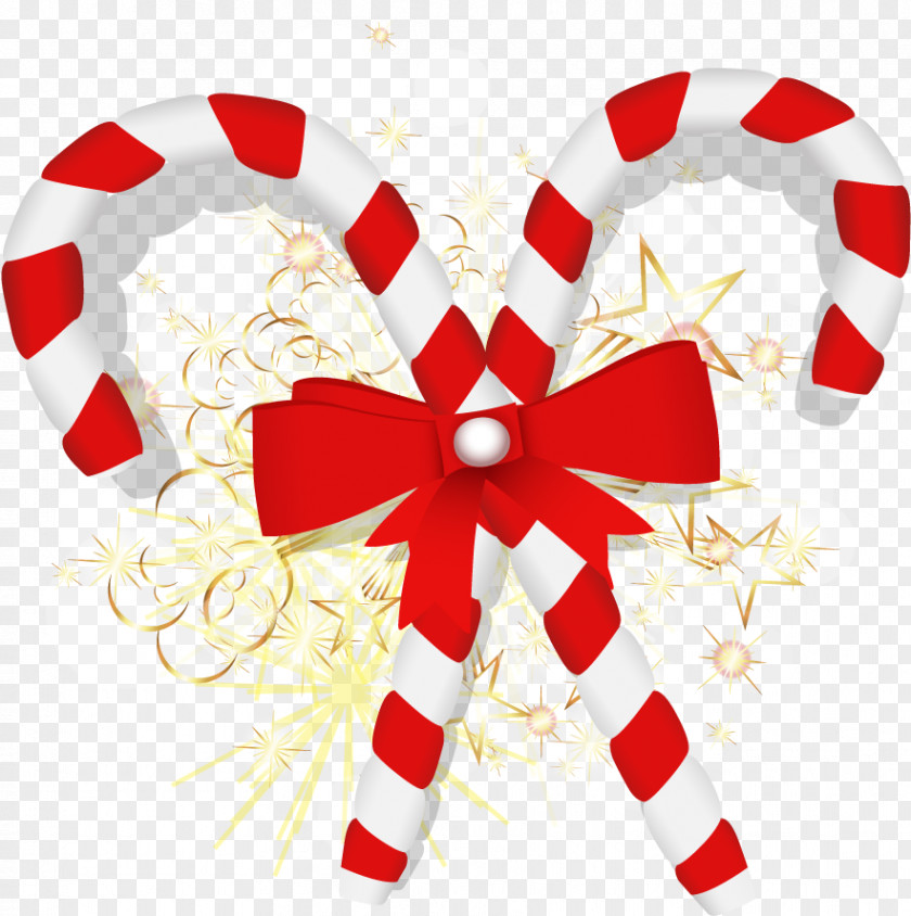 Christmas Candy Cane Caramel PNG