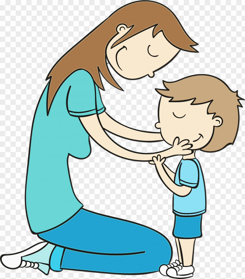 Father Pleased Boy Cartoon PNG