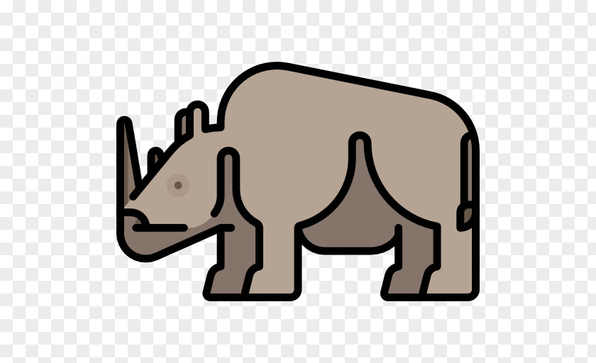 Rhinoceros Clip Art Carnivores Mammoth Black Elephant PNG