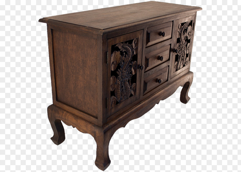 Table Buffets & Sideboards Drawer Antique PNG
