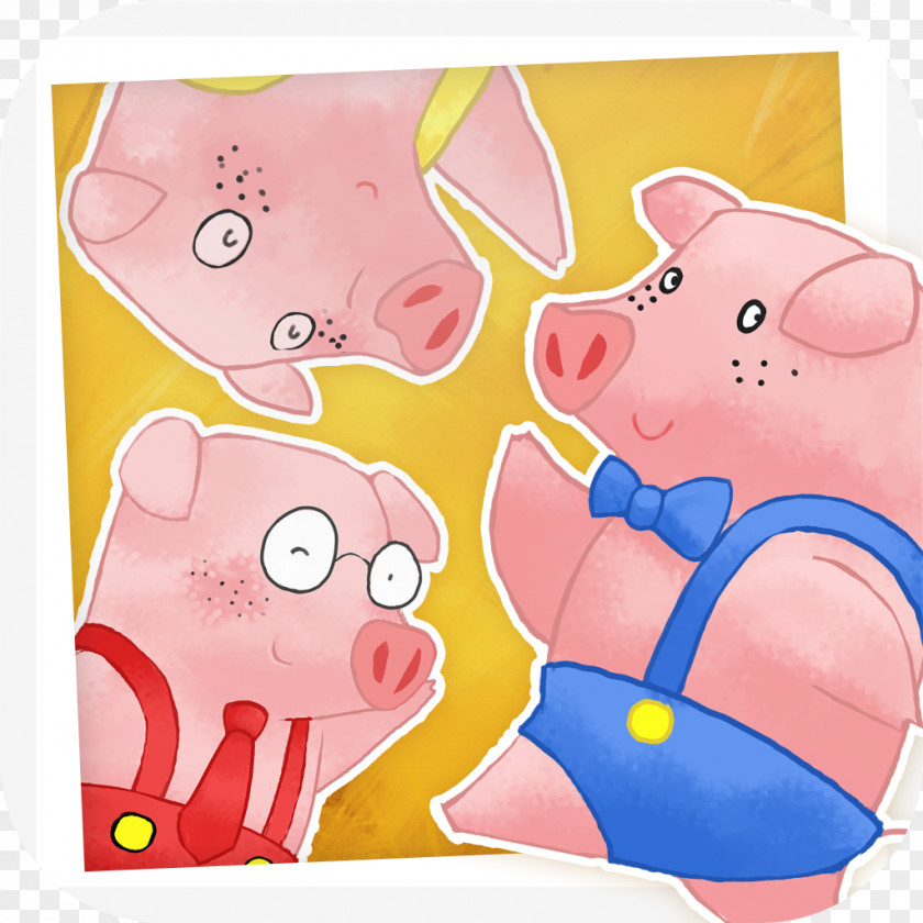 Three Little Pigs IPod Touch App Store The Red Riding Hood PNG
